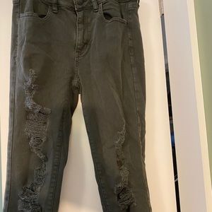 American eagle ripped jeans